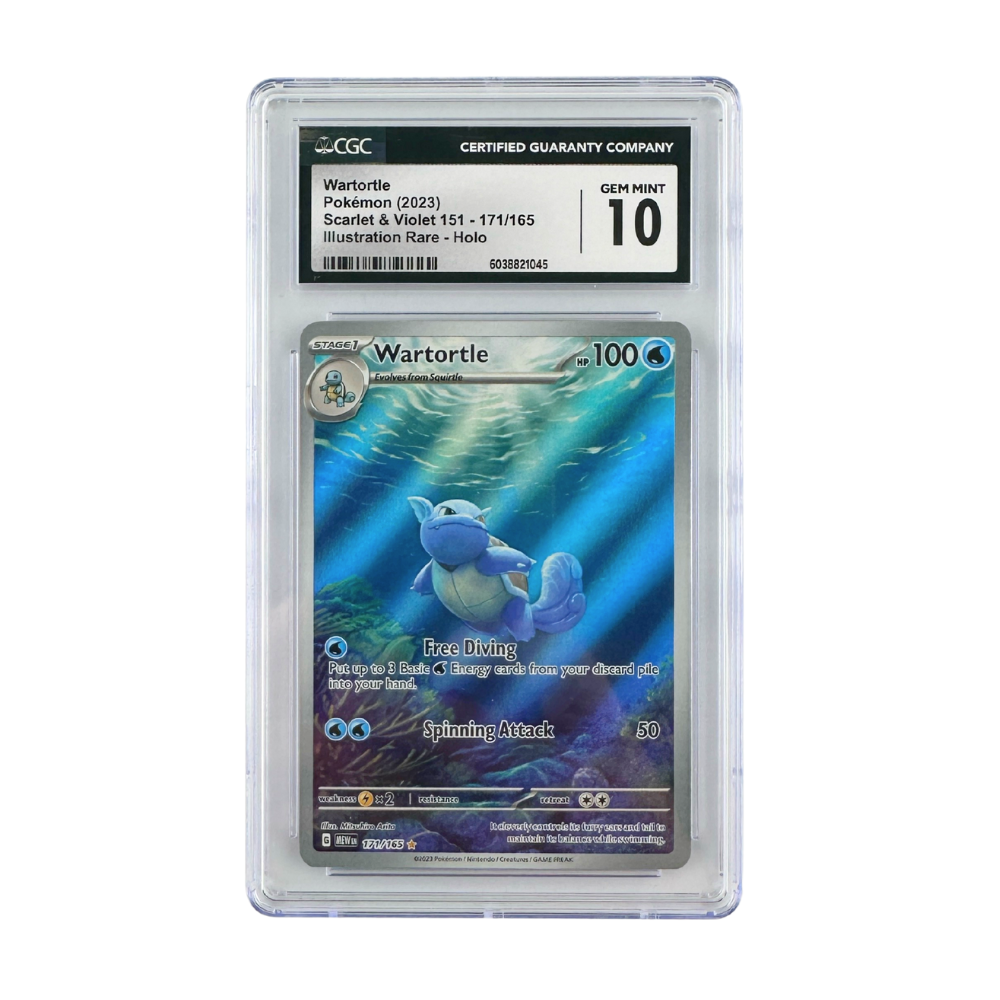 Surprise Pick - CGC 10 Wartortle #171