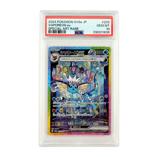 8 Spots Surprise Pick - PSA 10 Vaporeon ex